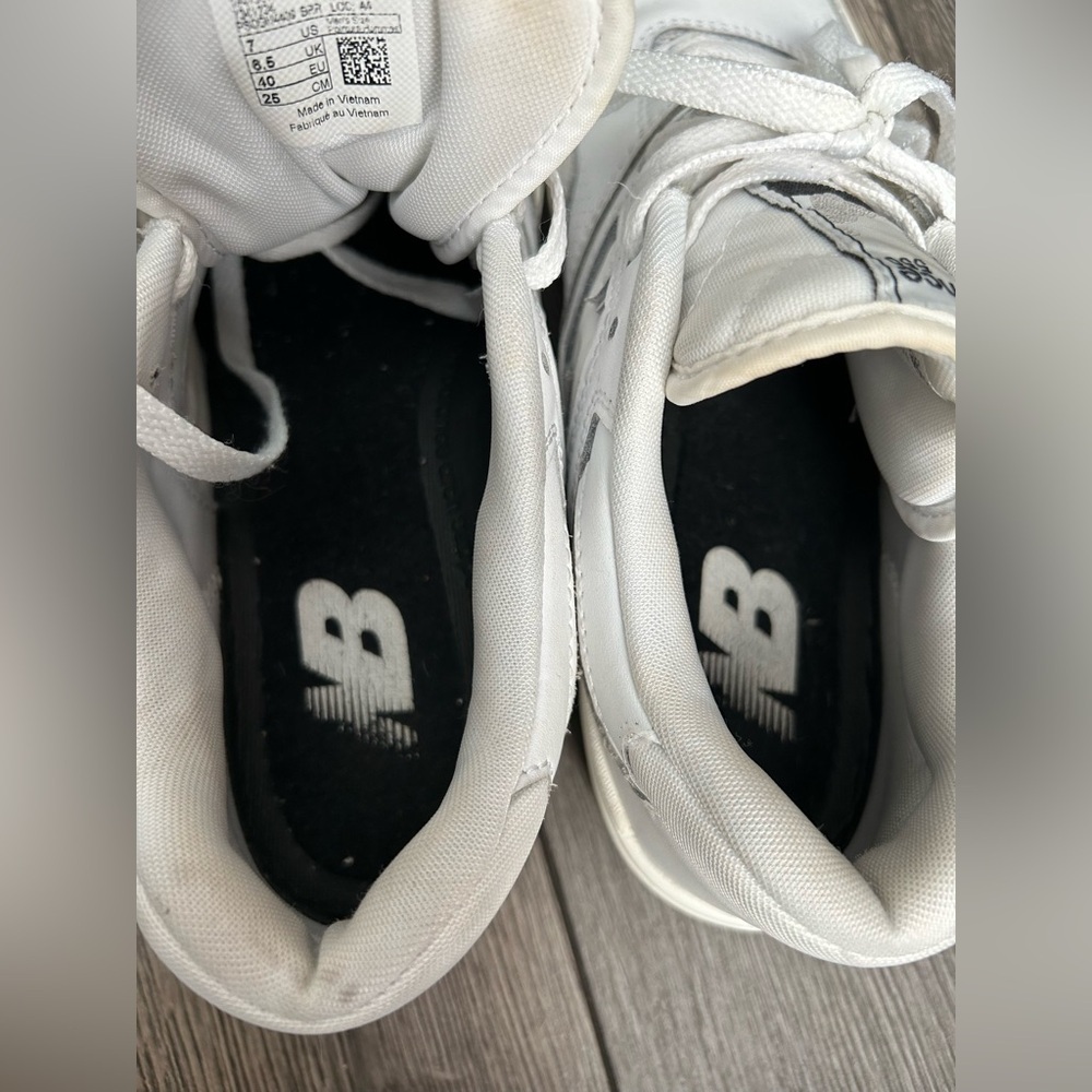 New Balance 550 White Women’s Size 7 – Classic Retro Basketball Sneaker - Picture 8 of 16